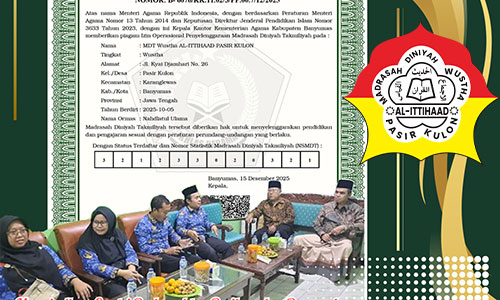 IZOP Madin Wustha Al-Ittihaad