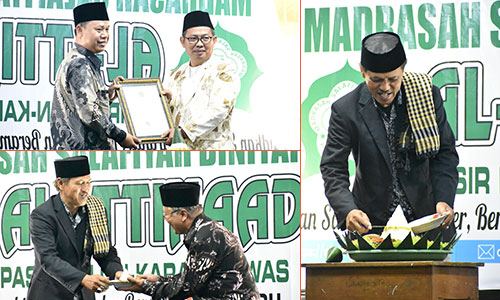 Peresmian Madin Wustha Al-Ittihaad Pasir Kulon